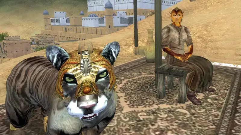Khajiit in Elsweyr mod for Oblivion