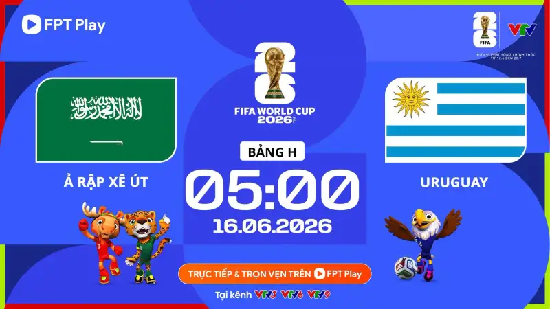 Lịch thi đấu World Cup 2026