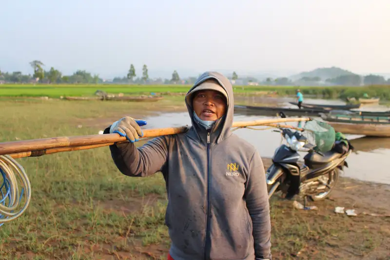 Hồ Lắk nhìn từ trên cao
