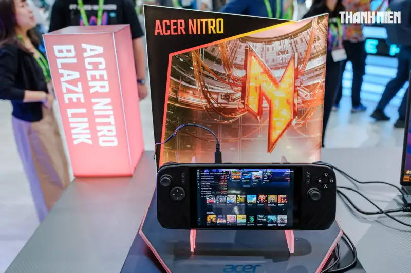 Gian trưng bày các dòng sản phẩm phần cứng thế hệ mới của Acer tại sự kiện Computex 2026