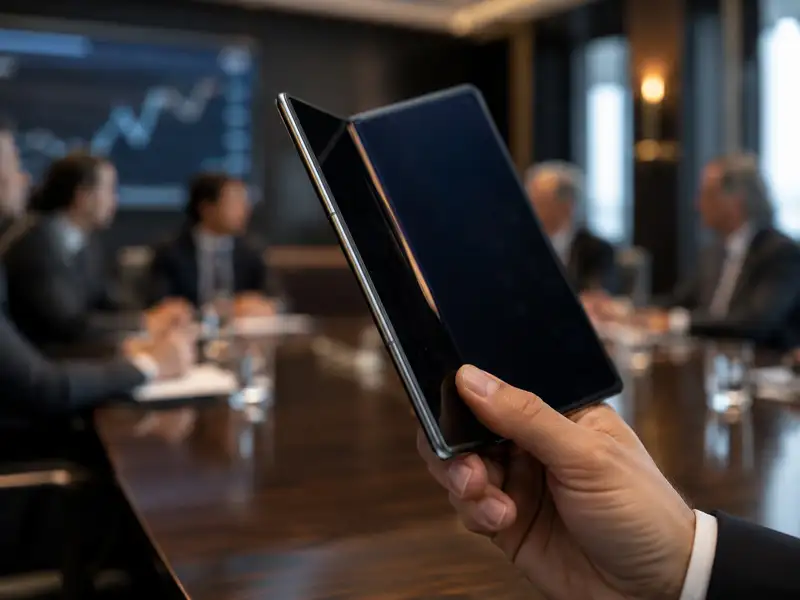Vertu Alphafold được định vị như một thiết bị gập cao cấp dành cho giới doanh nhân