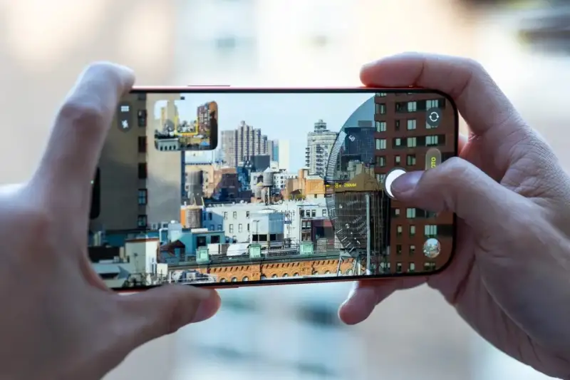 Giao diện camera mới trên iOS 27