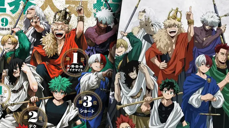 My Hero Academia 10th Anniversary Visual