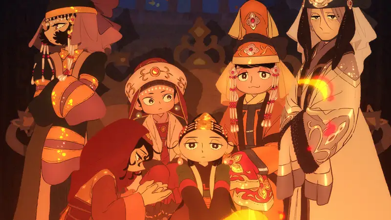 Hình ảnh quảng bá anime Jaadugar: A Witch in Mongolia