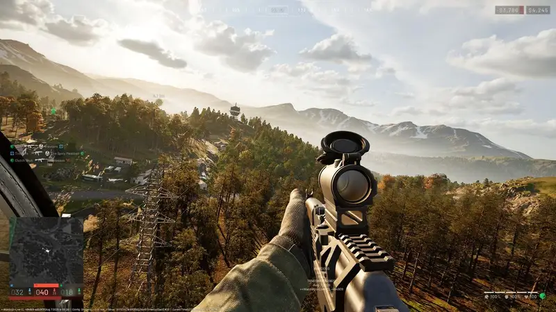 Giao diện trang bị và hệ thống mua sắm trong game Wardogs