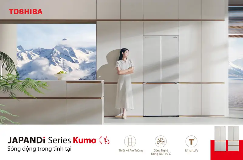 JAPANDi Kumo ‘ẩn mình’ hài hoà vào kiến trúc nội thất tổng thể