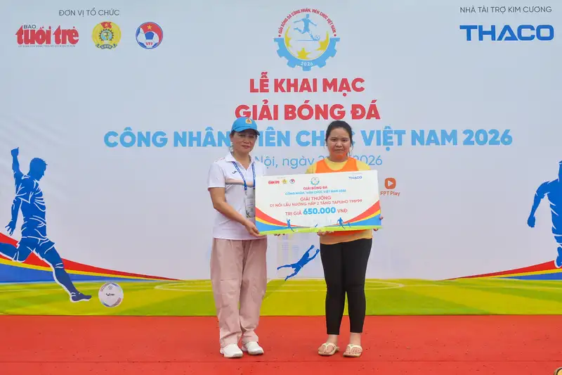 Giải bóng đá công nhân, viên chức Việt Nam 2026: Sân chơi thể thao ý nghĩa và những niềm vui bất ngờ