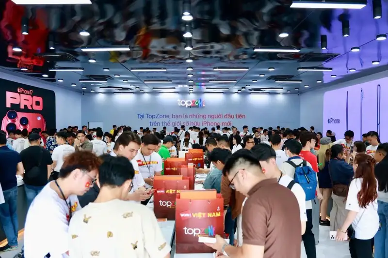 iPhone 18 Pro 'đổ bộ' Việt Nam: TopZone tung ưu đãi khủng, định hình sân chơi phân phối cao cấp