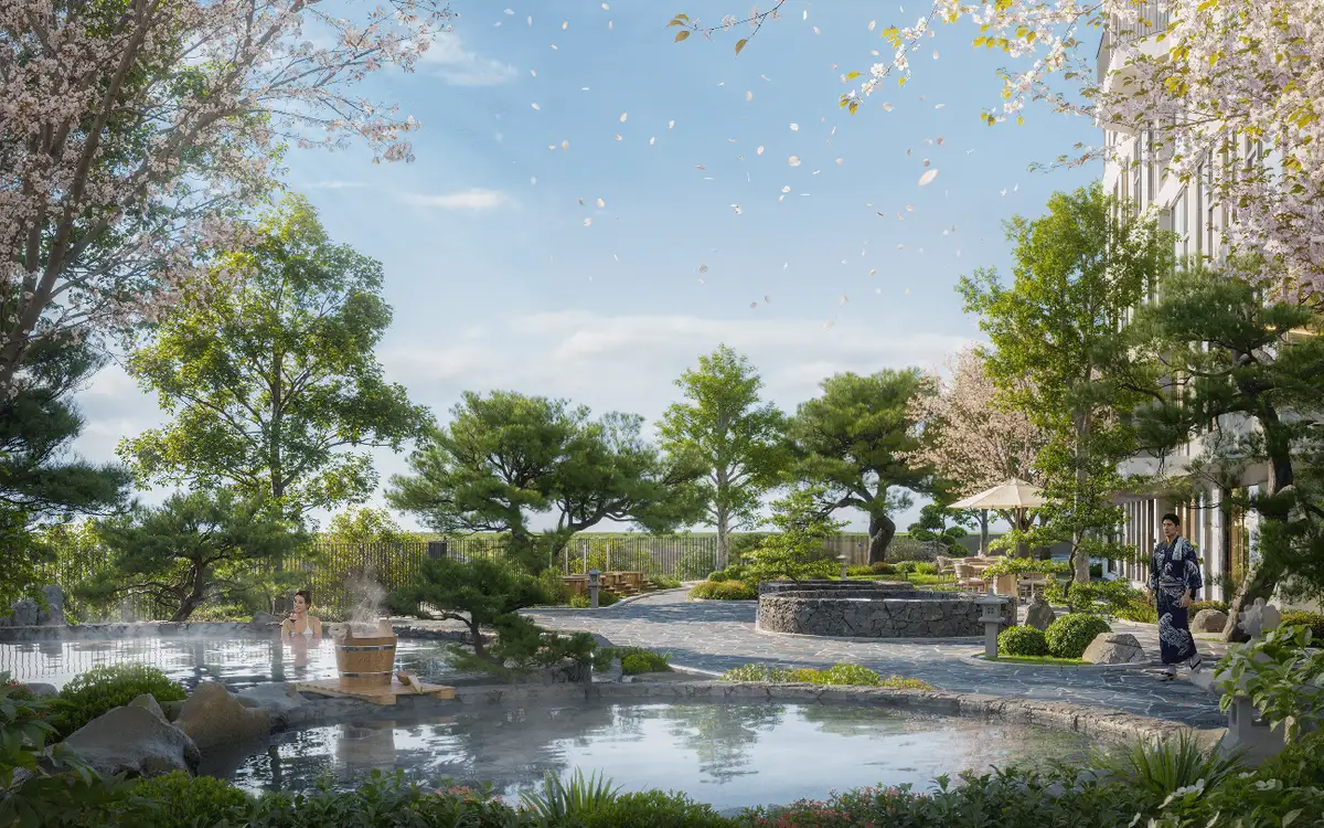 Forest Onsen: Tổ hợp onsen trị liệu hiện đại giữa lòng đô thị