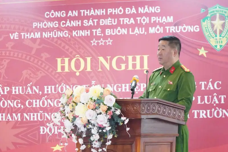 Đà Nẵng Tăng Cường Công Tác Phòng Chống Tội Phạm Kinh Tế và Môi Trường