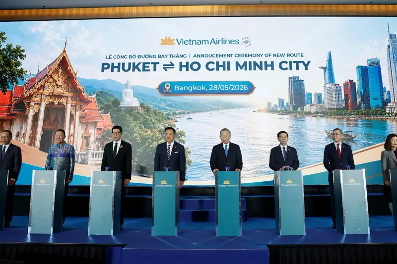 Vietnam Airlines Tăng Cường Vị Thế: Mở Đường Bay TP.HCM - Phuket và Liên Kết Chiến Lược Thái Lan