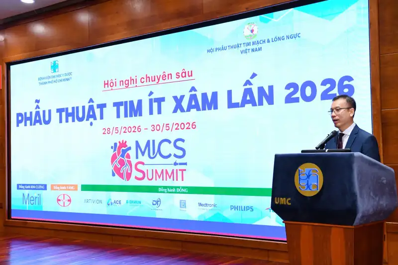 MICS Summit 2026: Phẫu Thuật Tim Ít Xâm Lấn - Nâng Tầm Y Học Việt Nam