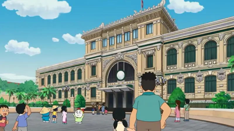 Phố cổ Hội An cổ kính trong Doraemon
