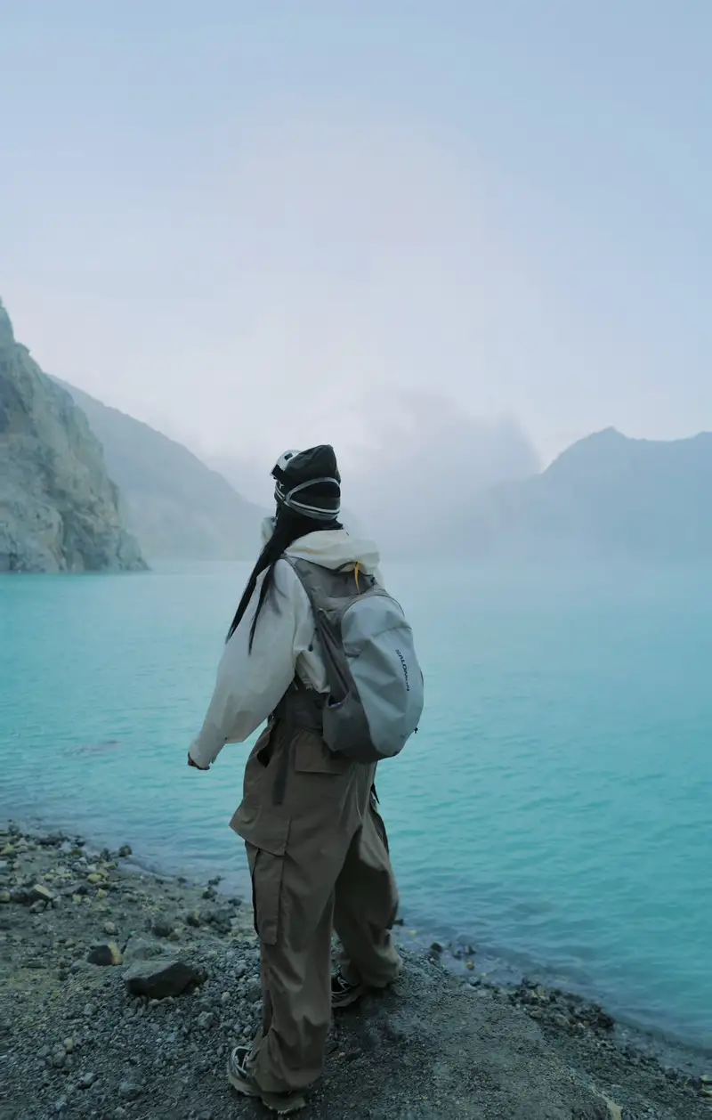 Khoảnh khắc nghỉ ngơi sau hành trình trekking vất vả