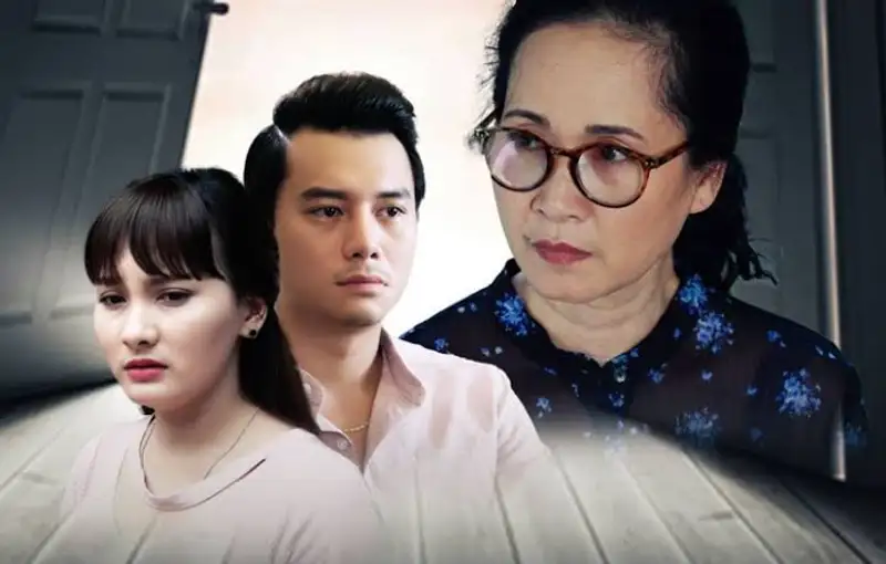 Trang Cherry trong vai Diệp phim Sống chung với mẹ chồng