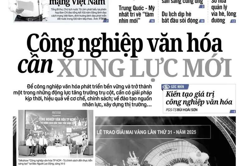 Những Điểm Nổi Bật Trong Báo Người Lao Động Số Mới