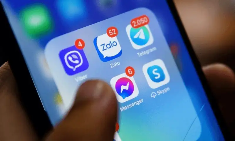 Quản lý ứng dụng Zalo