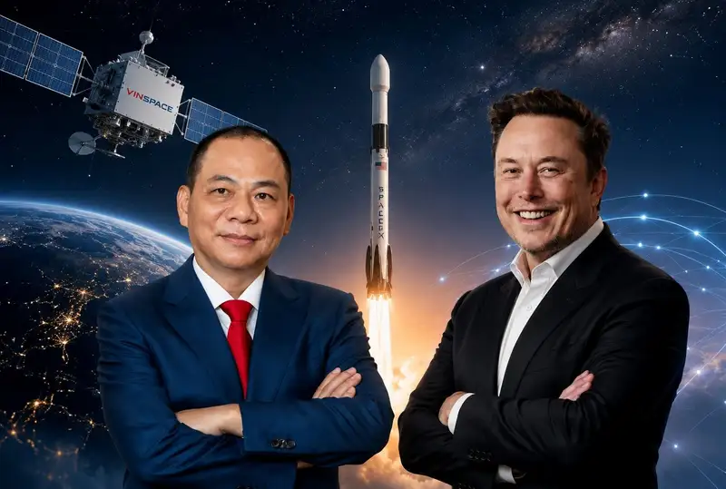Tên lửa Falcon 9 của SpaceX trong sứ mệnh phóng vệ tinh