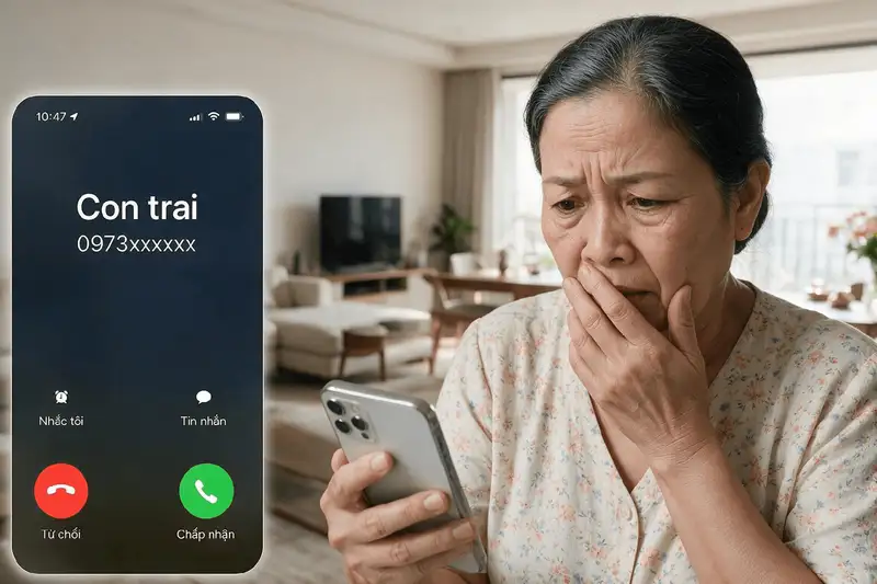 Cảnh báo khẩn cấp: Lừa đảo mạo danh số điện thoại người thân, ngân hàng tinh vi bằng kỹ thuật