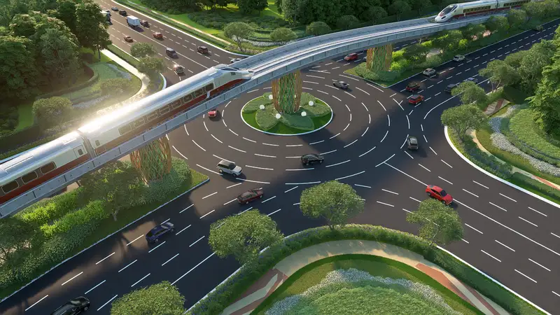 Phối cảnh tuyến LRT Phú Quốc