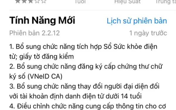 VNeID cập nhật lớn: Tích hợp Sổ Sức khỏe điện tử, chữ ký số và nhiều tính năng mới